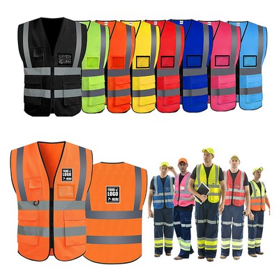 Reflective Polyester Safety Vest