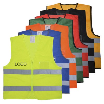 Reflective Mesh Safety Vests