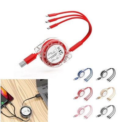 Triple Function Phone Charger Cable