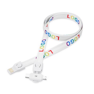 Lanyard 3-in-1 Charging Cable