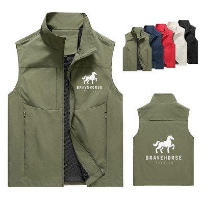 Outdoor Fishing Workwear Windproof Vest