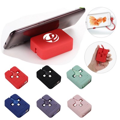Multi 3 in 1 Retractable USB Charging Cable
