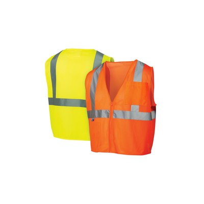 Pyramex Lumen-X Class 2 Non-FR Self-Extinguishing Hi-Vis Safety Vest