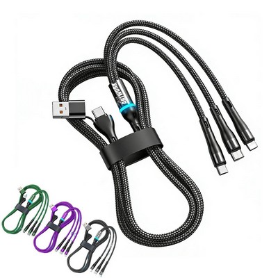 Light Up Multiple 5in1 Charging Cable Charging Cord