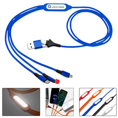 5-In-1 Light-Up Charging Cable