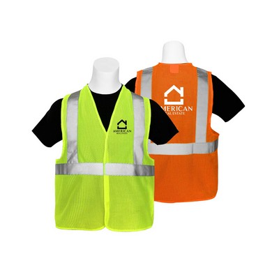 Mesh Fabric Reflective Safety Vest