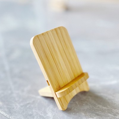 Bamboo Wireless Charger *15W Fast Charge*