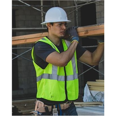 ML Kishigo® Unisex Zippered Mesh Economy Class 2 Vest