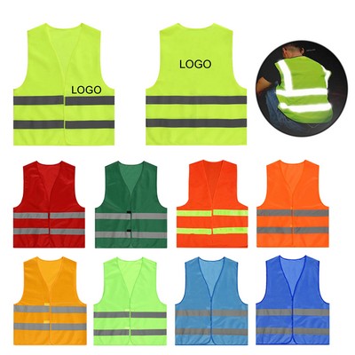 High-Visibility Reflective Safety Vest