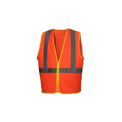 Pyramex Class 2 Contrast Trim Hi-Vis Safety Vest
