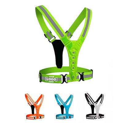 LED High Visibility Reflective Vest